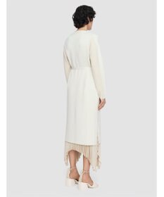 JOSEPH ウールシルクバイカラー　ロングカーディガン