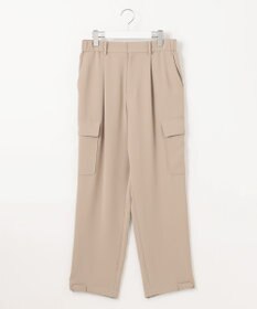 自由区 【洗える】ダブルクロスカーゴ パンツ