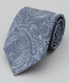 GOTAIRIKU GOTAIRIKU別注【日本製】シルク ネクタイ_ペーズリー柄 サックスブルー系8