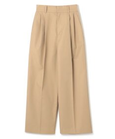 uncrave 【撥水・花粉防止・洗濯機洗い可】クリアツイル ワイドパンツ（uncrave STANDARD）