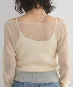 WEGO 【ANGIE VINTAGE】シャーリングラメシアートップス