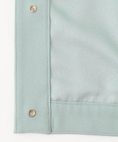 自由区 【セットアップ対応・洗える】トリアセジョーゼット ブルゾン