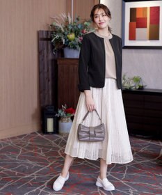 Tiaclasse ラインレーススカート