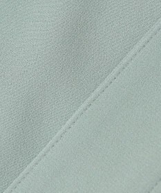 自由区 【セットアップ対応・洗える】トリアセジョーゼット ブルゾン