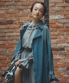 #Newans 【前後着用可能】【高山都さんコラボ】ビッグカラー２WAYブラウス