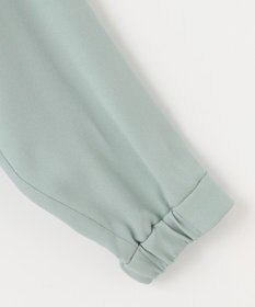 自由区 【セットアップ対応・洗える】トリアセジョーゼット ブルゾン