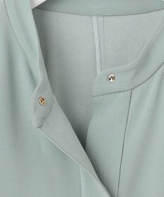 自由区 【セットアップ対応・洗える】トリアセジョーゼット ブルゾン