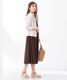 ANY SIS 【UVケア・接触冷感】リップル パーカー