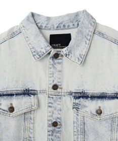 CRAFT STANDARD BOUTIQUE ハイブリーチケミカル加工デニムジャケット