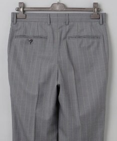 GOTAIRIKU 【CANONICO/カノニコ】 リベンジ 150's 通年スーツ（グレー×ストライプ）