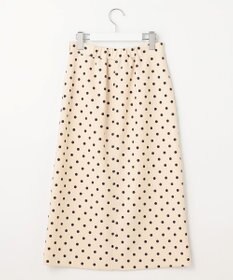 Feroux 【新色追加・洗える】パールポイントフラップ スカート