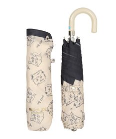 MOONBAT PAUL&JOE ACCESSOIRES(ポール＆ジョー アクセソワ) 折りたたみ傘 ドローイングヌネット＆ジプシー