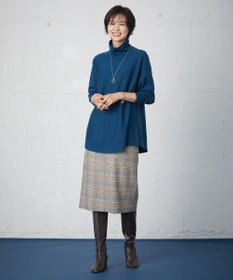 J.PRESS LADIES S 【WEB限定カラーあり・洗える】EASY WOOL チュニック ニット