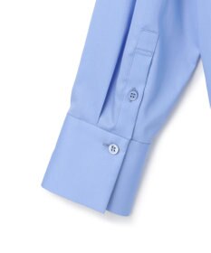 ICB 【洗える】 コットンサテンシャーティング シャツ