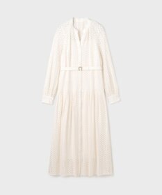 GRACE CONTINENTAL メッシュレースカフタンワンピース