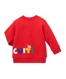 MIKI HOUSE HOT BISCUITS 【80-120cm】 立体ロゴ×キャラクタートレーナー