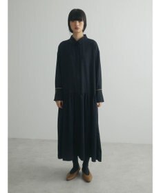 Green Parks armonia．配色シャツワンピース