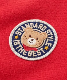 MIKI HOUSE HOT BISCUITS 【80-120cm】 立体ロゴ×キャラクタートレーナー