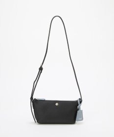 TOPKAPI 【Breath TOPKAPI】DUAL デュアル シュリンクレザー バイカラー ミニ ショルダーバッグ チャーム付き