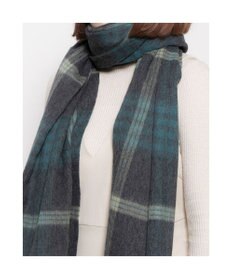 UNBILLION カシュネ cache nez / ウールメニーチェックストール