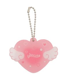 WEGO 【痛バ＆推し活グッズ】ハートエンジェルIDフォトケースキーホルダー