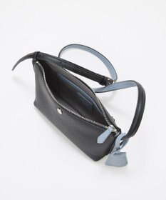 TOPKAPI 【Breath TOPKAPI】DUAL デュアル シュリンクレザー バイカラー ミニ ショルダーバッグ チャーム付き