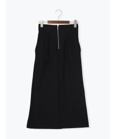 Te chichi フロントZIPトリコットタイトスカート