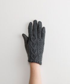 ORuKuBET ケーブルジャージグローブ(WOMEN)【タッチパネル対応】