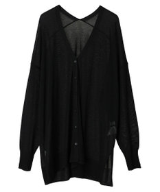 earth music&ecology 接触冷感Ｖネックカーディガン