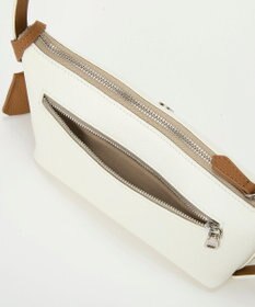 TOPKAPI 【Breath TOPKAPI】DUAL デュアル シュリンクレザー バイカラー ミニ ショルダーバッグ チャーム付き