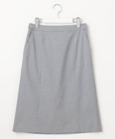 J.PRESS LADIES 【セットアップ対応・洗える・撥水・防汚】コットンFITTYシャーク スカート