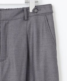 J.PRESS LADIES L 【洗える】T/Rウォッシャブルギャバ ワイド パンツ