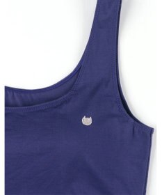 tsumori chisato SLEEP ツモリチサト インナー 綿混ベア天竺素材(身生地) パッド付(取り外し可) ノースリーブ タンクトップ レディース UCX400/ワコール