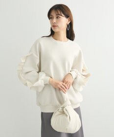 Green Parks ・ｓｗｉｎｇ　ｂｙ　フリルスリーブプルオーバー