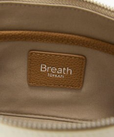 TOPKAPI 【Breath TOPKAPI】DUAL デュアル シュリンクレザー バイカラー ミニ ショルダーバッグ チャーム付き