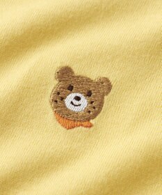 MIKI HOUSE HOT BISCUITS 【70-120cm】【Everyday Series】ワンポイント 長袖Tシャツ