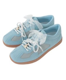 earth music&ecology チャーム付きＷリボンスニーカー