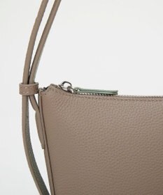 TOPKAPI 【Breath TOPKAPI】DUAL デュアル シュリンクレザー バイカラー ミニ ショルダーバッグ チャーム付き