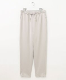 自由区 【洗える】ヘビーサテン イージーパンツ