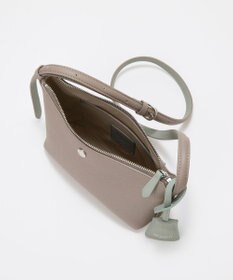 TOPKAPI 【Breath TOPKAPI】DUAL デュアル シュリンクレザー バイカラー ミニ ショルダーバッグ チャーム付き