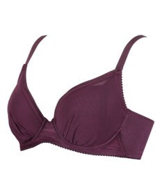 WACOAL 【小さく見せるブラ】 シンプル ブラジャー 着やせ効果 コンパクトにメイク バストの突出をおさえる 背中の段差を軽減 大きいサイズ レディース BRB452 /ワコール