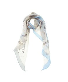 Marca ＜洗えるシルク＞【Marcaオリジナル】フローイングベルト剣先 ウォッシャブル シルクローン 剣先ストール