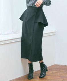 Feroux 【2WAY】サス付きペプラムデザイン スカート