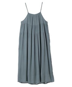 Green Parks 楊柳クレープボリュームキャミワンピース
