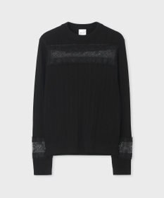 Paul Smith シースルーレース ニット