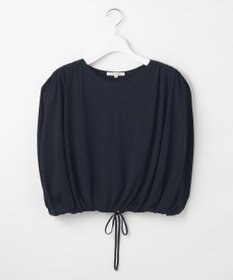 23区 【SLOW/一部店舗限定】ファインゲージ ギャザー Tシャツ