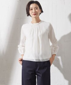 J.PRESS LADIES カチオン ストライプ カットソー
