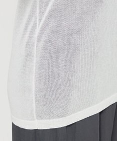 uncrave シアーコットン ポロニット