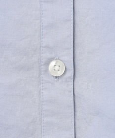 J.PRESS YORK STREET 【WOMEN】ワンウォッシュタイプライター フリルレイブラウス