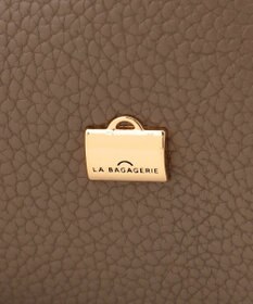 LA BAGAGERIE ソフトシュリンク2WAYハンドバッグ small